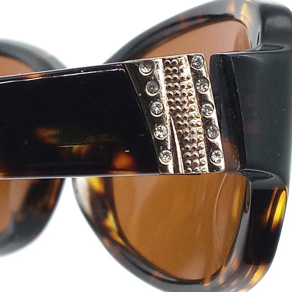 Catherine Deneuve Sunglasses CD-602 TO-1 Women's Brown Tortoise " Note No Case " - Picture 8 of 12